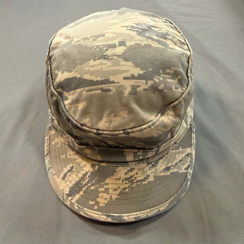 US Military Air Force ABU Digital Camouflage Patrol Utility Hat Cap